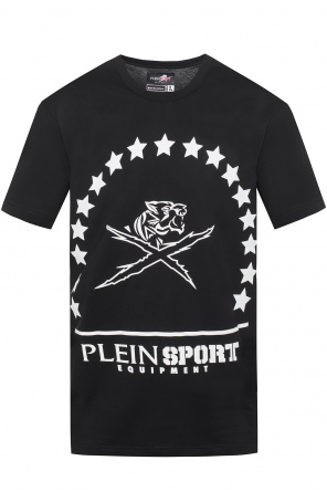T-shirt z nadrukowanym logo, zdjęcie 1 T-shirt z nadrukowanym logo od Plein Sport